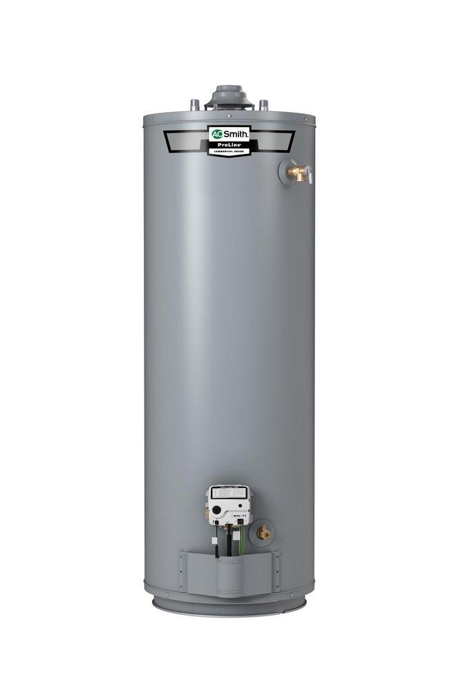 A.O. Smith 100218006 Proline 50 Gal Tall 40 MBH Residential Natural Gas Water Heater