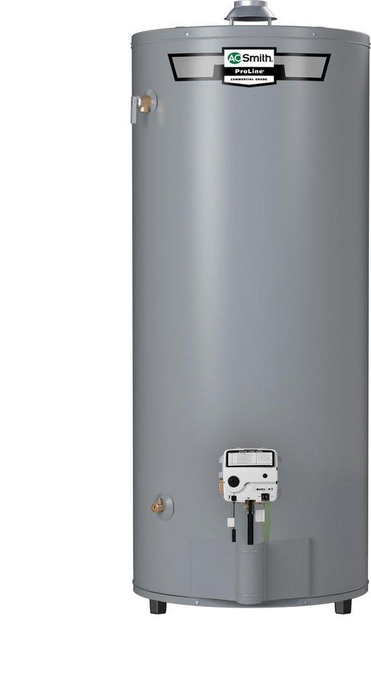 A.O. Smith 100279887 ProLine 74 Gal. Tall 75.1 MBH Residential Natural Gas Water Heater