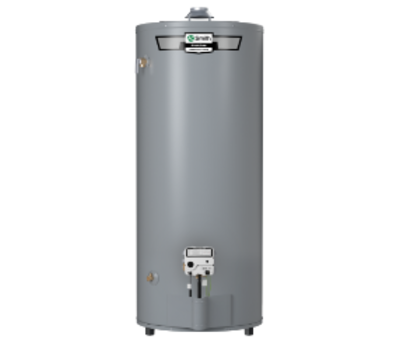 A. O. Smith FCG7500L010000400 ProLine 74 Gallon 75100 BTU Atmospheric Vent High Recovery Natural Gas Water Heater